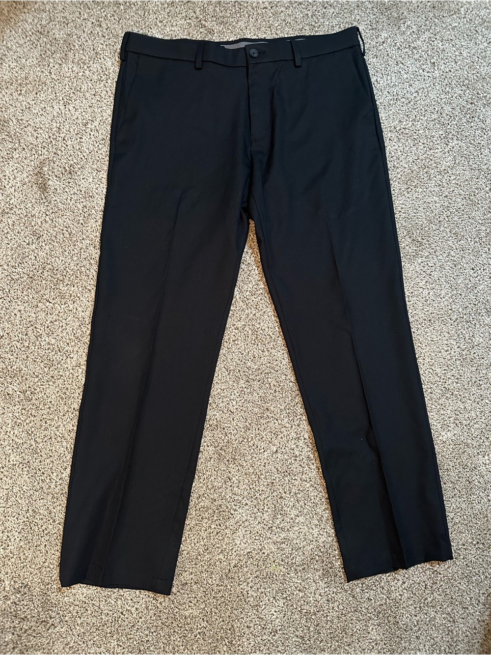 Haggar Black Dress Pants - Straight Leg